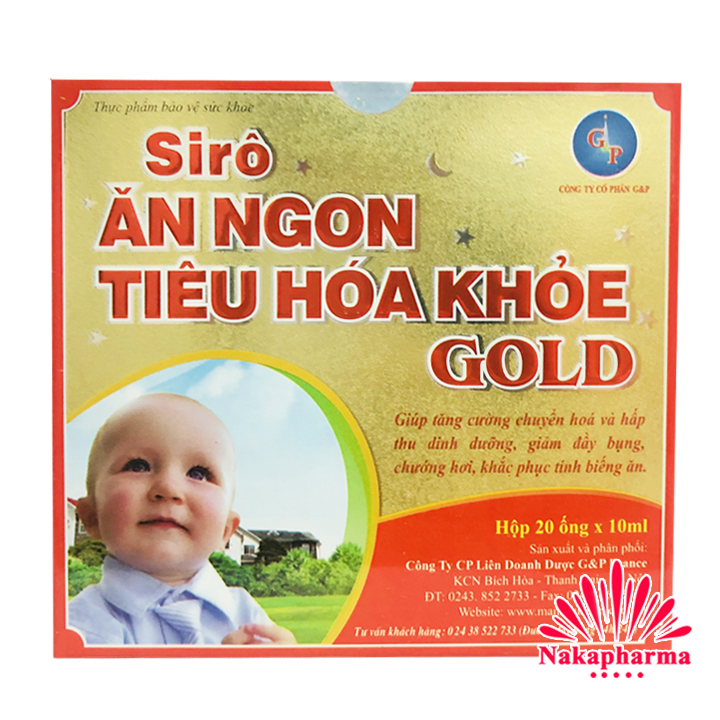 Siro Ăn Ngon Tiêu Hóa Khỏe Gold