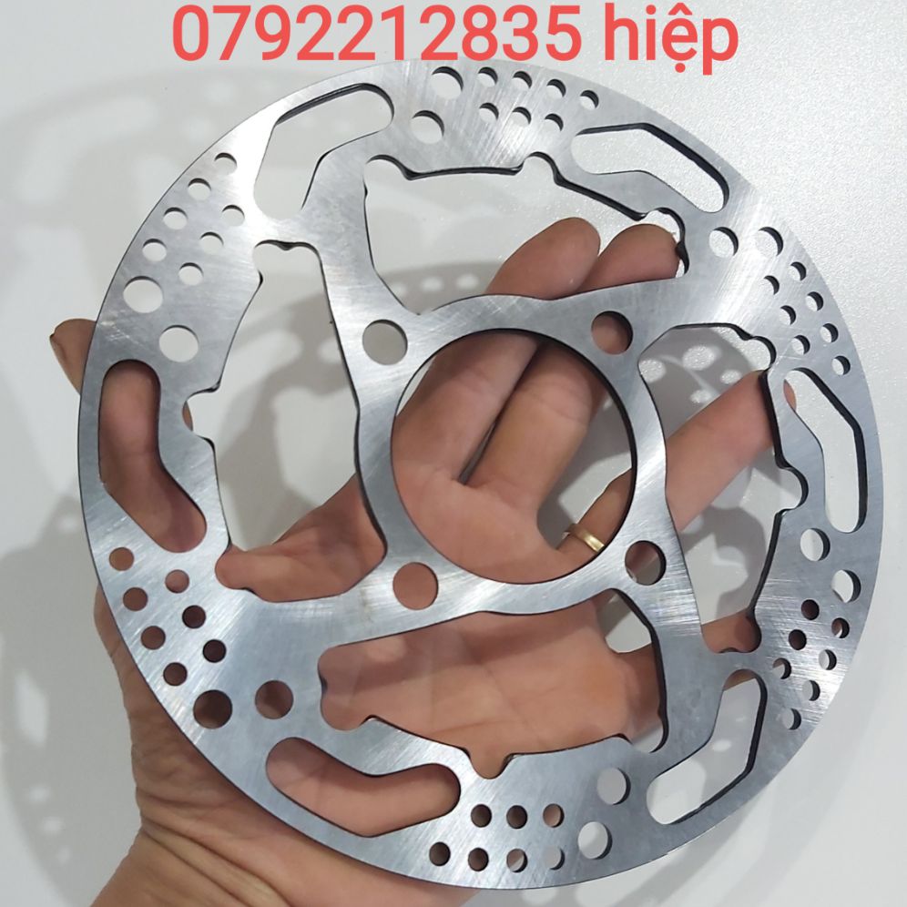 [HCM]Đĩa trước bằng phay kiểu THÁI 190mm gắn VAIRIO 125 CLICK VISON LUVIAT MIO gắn như zin.