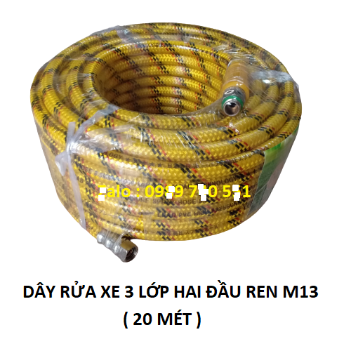 BỘ DÂY RỬA XE TƯỚI CÂY 20M CHỊU ÁP LỰC CAO
