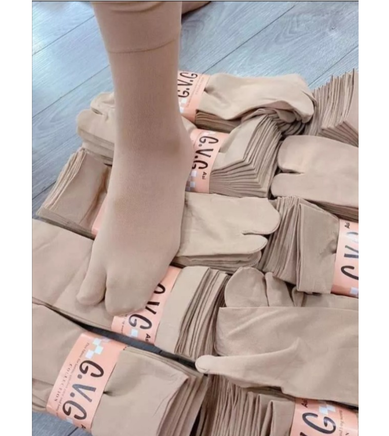 Combo 10 đôi Tất da chân nữ có ngón GVG