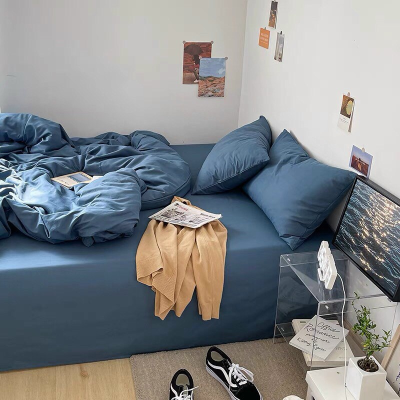 Vỏ gối nằm cotton tici kích thước 45x65cm