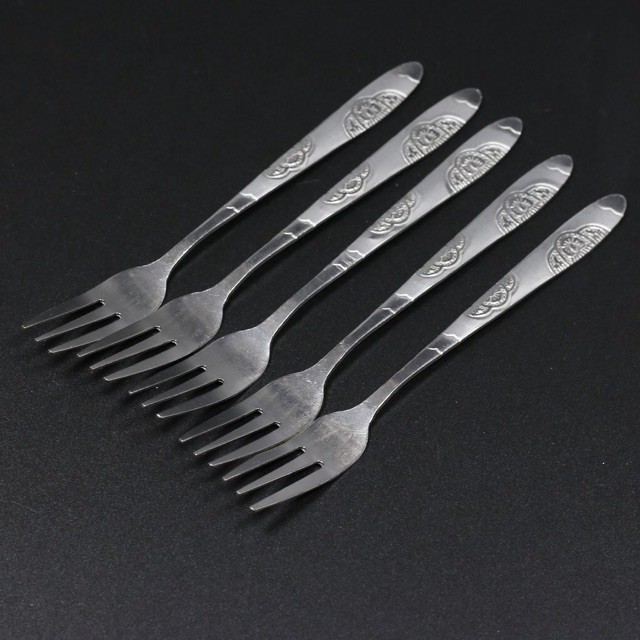 Thìa cafe sữa, dĩa ăn hoa quả,thìa súp phở hoa sen inox rĩa inox trung nhuavietnhat