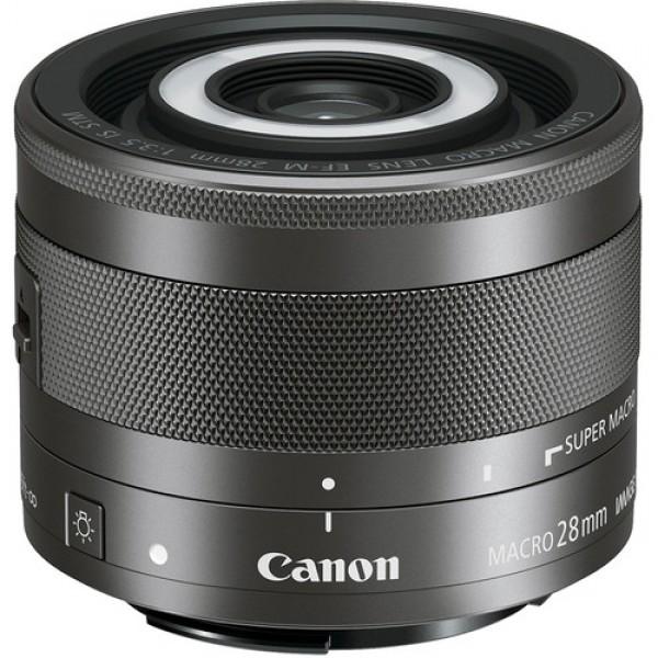 [Trả góp 0%]Ống kính Canon EF-M 28mm f/3.5 Macro IS STM Mới 100% ( Hàng Canon Lê Bảo Minh)