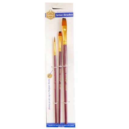 Cọ Bộ Artist Brush Keep Smiling 0528F (2 bản, 1 nhọn)