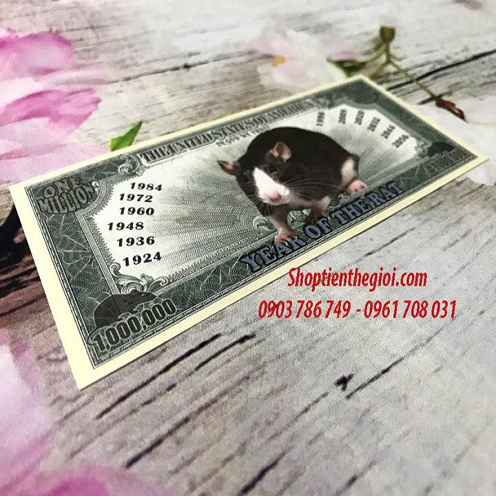 [HCM]Tiền Play Money Mệnh Giá 1 Triệu USD Hình Con Chuột Của Mỹ - TMT Collection
