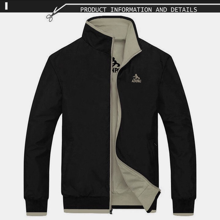 ÁO KHOÁT 2 LỚP 2 MẶT THÊU LOGO CAO CẤP HÀNG VNXK H&B