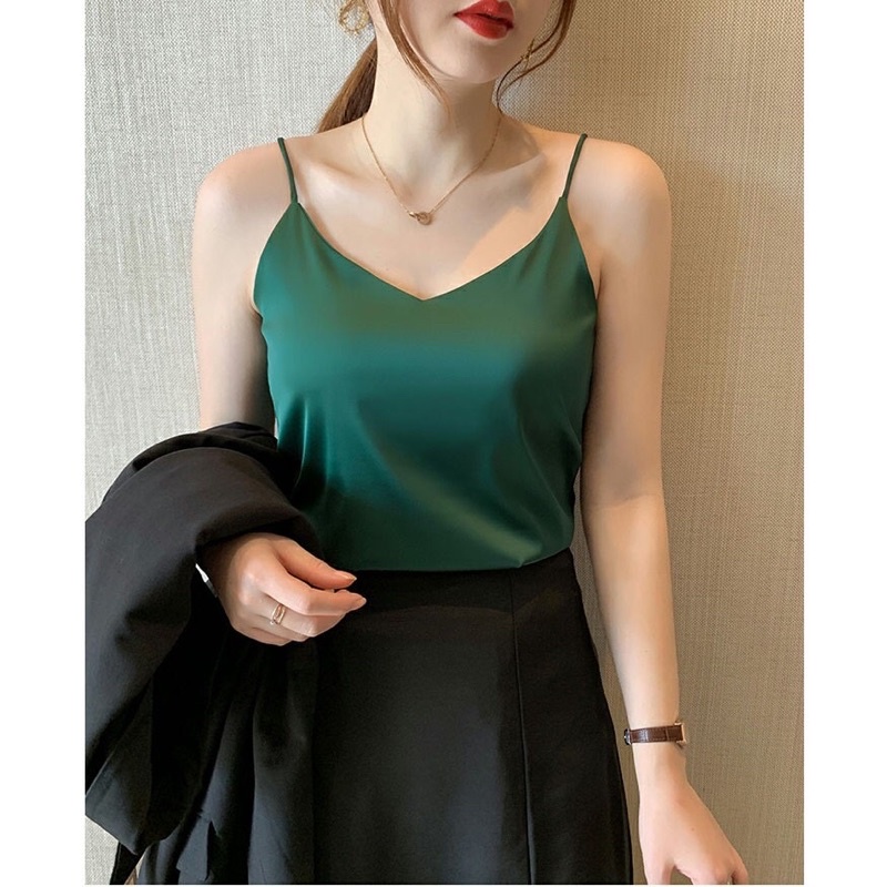 Áo 2 dây lụa sang chảnh