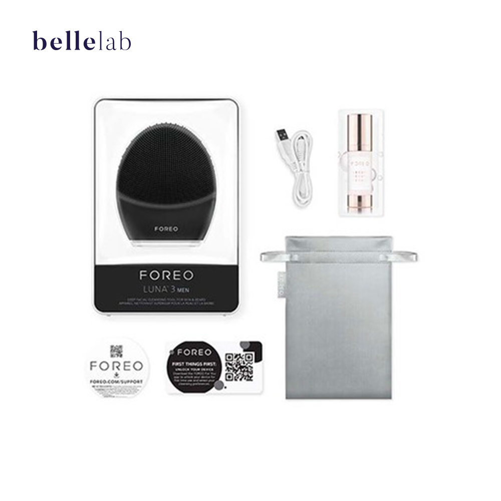 FOREO LUNA 3 - Máy rửa mặt - Màu Đen Dành Cho Nam