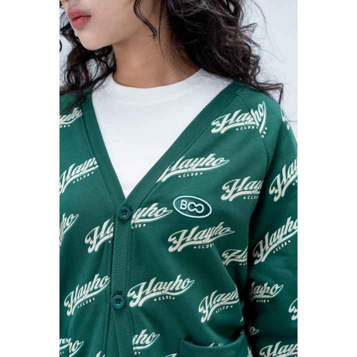 ÁO KHOÁC NỈ BOO CARDIGAN MONOGRAM