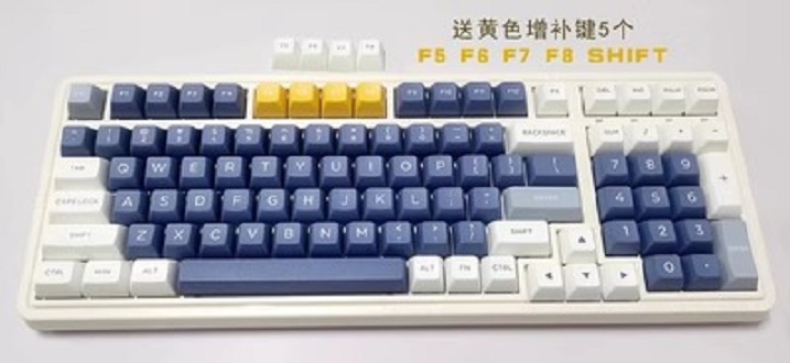 Bộ keycap phím cơ FL-Esports FSA (PBT Double-Shot/ FSA profile/ 165 nút)