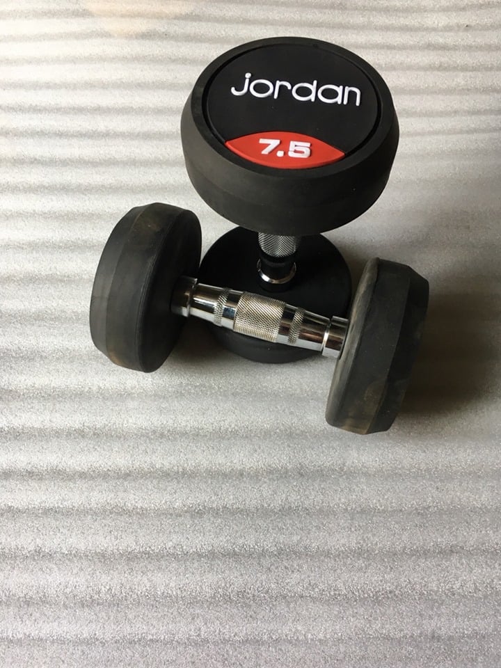 TẠ TAY BỌC CAO SU JORDAN 7.5KG (1 ĐÔI)