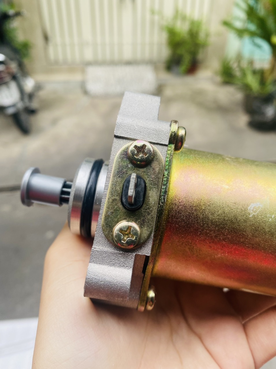 CỦ ĐỀ XE MAX 2 ( XE NHẬT KAWASAKI ) , MÔ TƠ ĐỀ XE MÁY