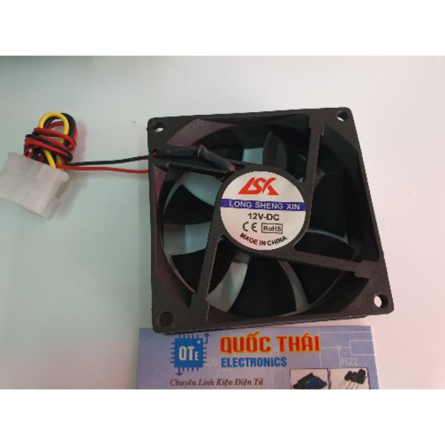 Quạt tản nhiệt 8x8 cm