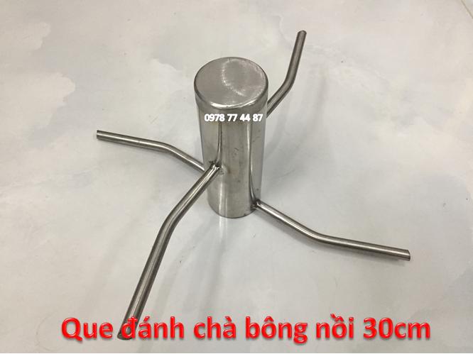Que đánh chà bông 4 cánh