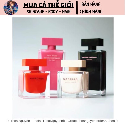[GIẢM 5% ĐƠN 129K]Nước hoa Nar