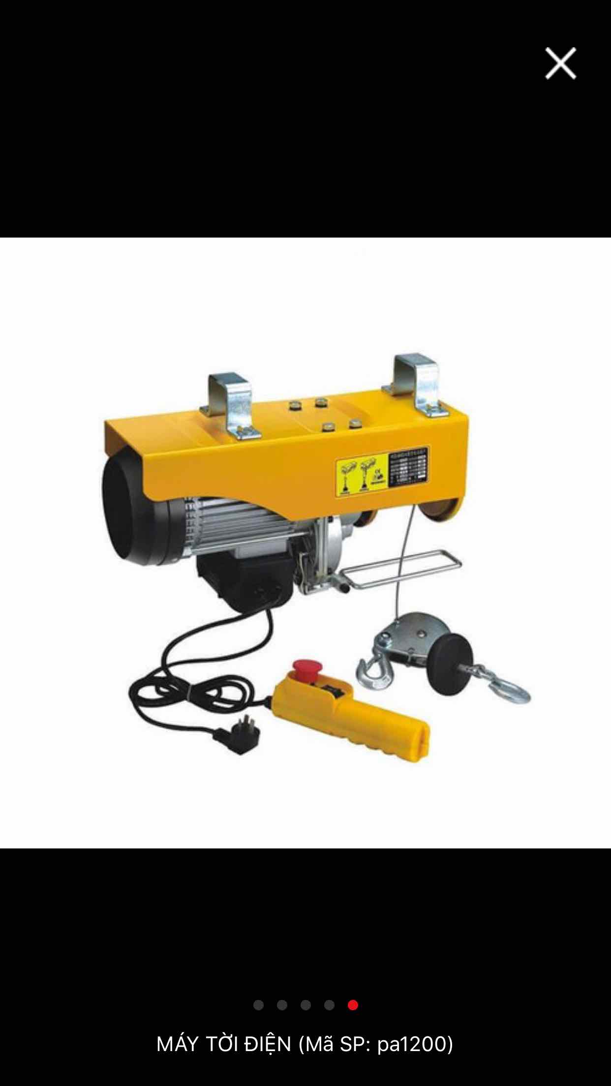 máy tời điện pa 1200