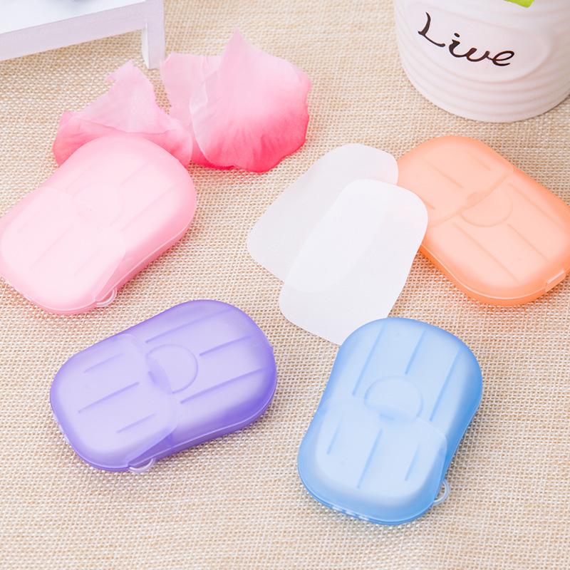[SALE] Xà phòng giấy dùng 1 lần tiện lợi, nhỏ gọn dễ mang theo bên người, là phụ kiện  không thể thiếu cho những chuyến đi xa, du lịch.