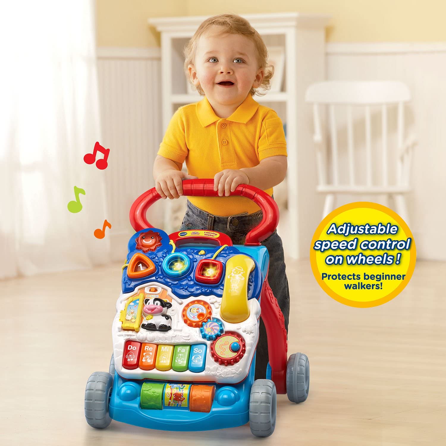 [Chính hãng] Xe Tập Đi Vtech Sit-to-Stand Learning Walker Đủ Màu Cho Bé Từ 6 Tháng
