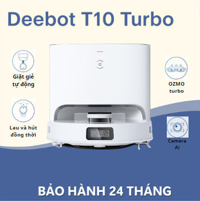 Robot hút bụi Ecovacs Deebot T10 Turbo