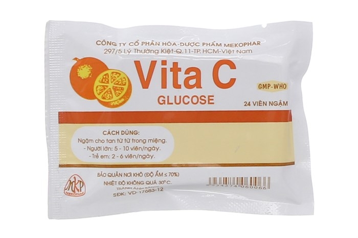 Kẹo ngậm Vita C