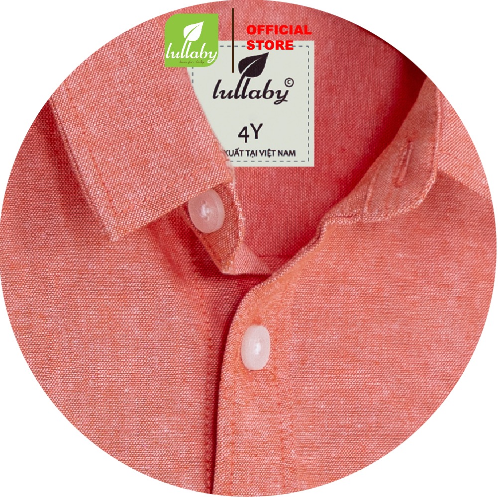 Lullaby - áo sơ mi cộc tay bé trai nh564m