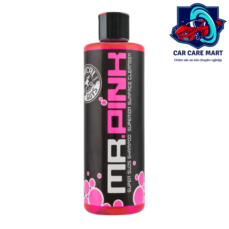 Dung dịch nước rửa xe oto đậm đặc - Chemical Guys Mr Pink Super Suds Shampoo (16 oz)