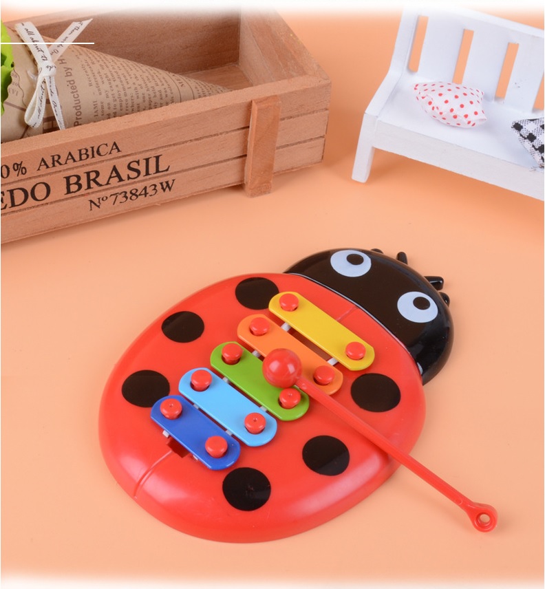 [HCM]Đồ chơi nhạc cụ đàn gõ Bọ rùa cho bé