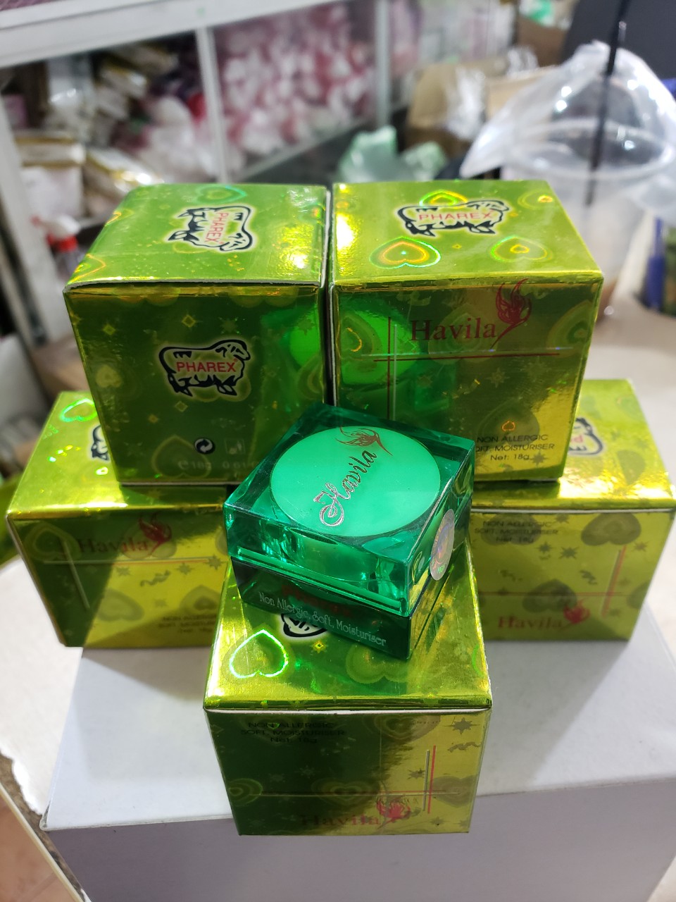 Kem chống dị ứng nhau thai cừu Pharex Havila 18g