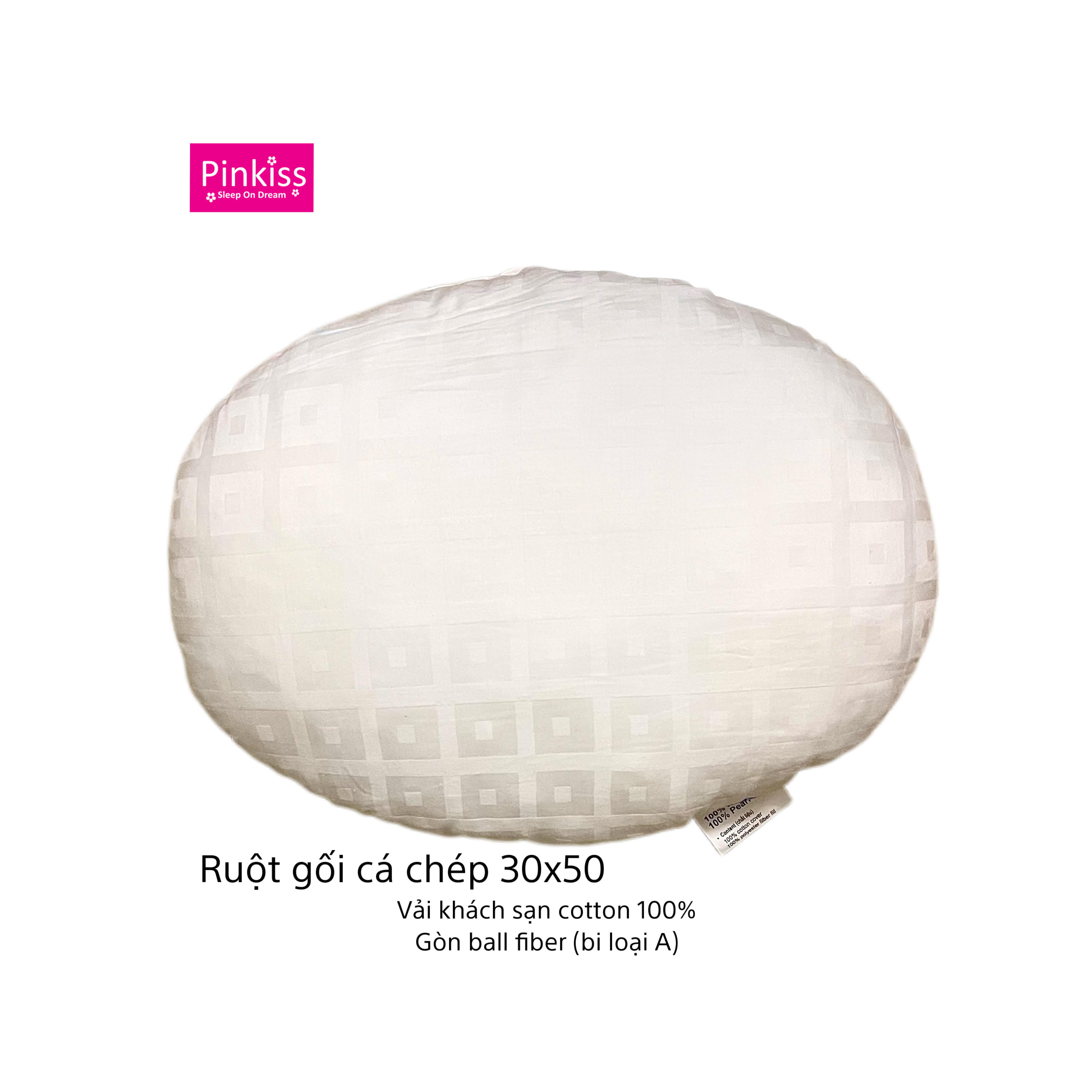 Gối ôm PINKISS hình cá chép kích thức 30x50cm