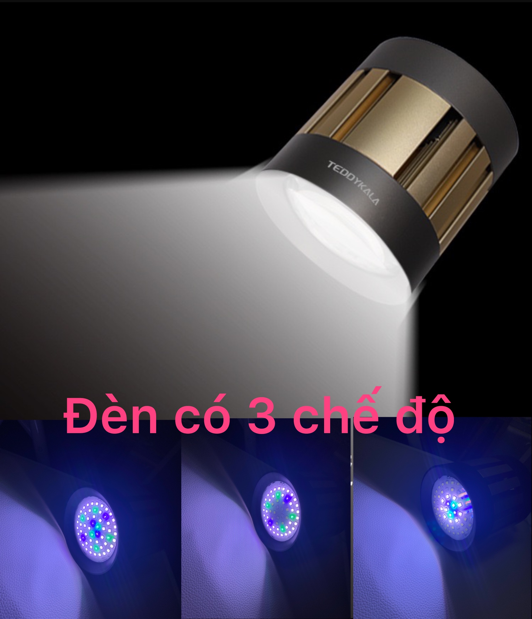 Đèn Rọi WRGB 30W Cho Hồ Thủy Sinh,Biotop Có Hẹn Giờ Timer