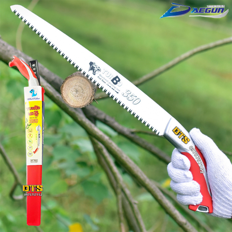 Bảng giá Cưa gỗ, cưa cành cầm tay cao cấp 350mm Daegun (Hàn Quốc) - Made in Korea