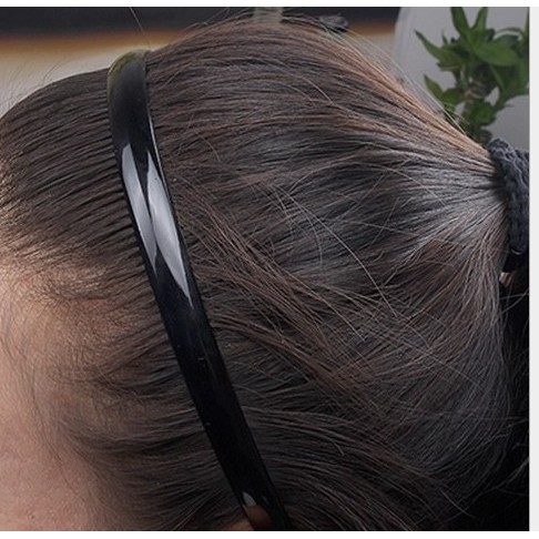 Cài Tóc Nhựa Dẻo Đen