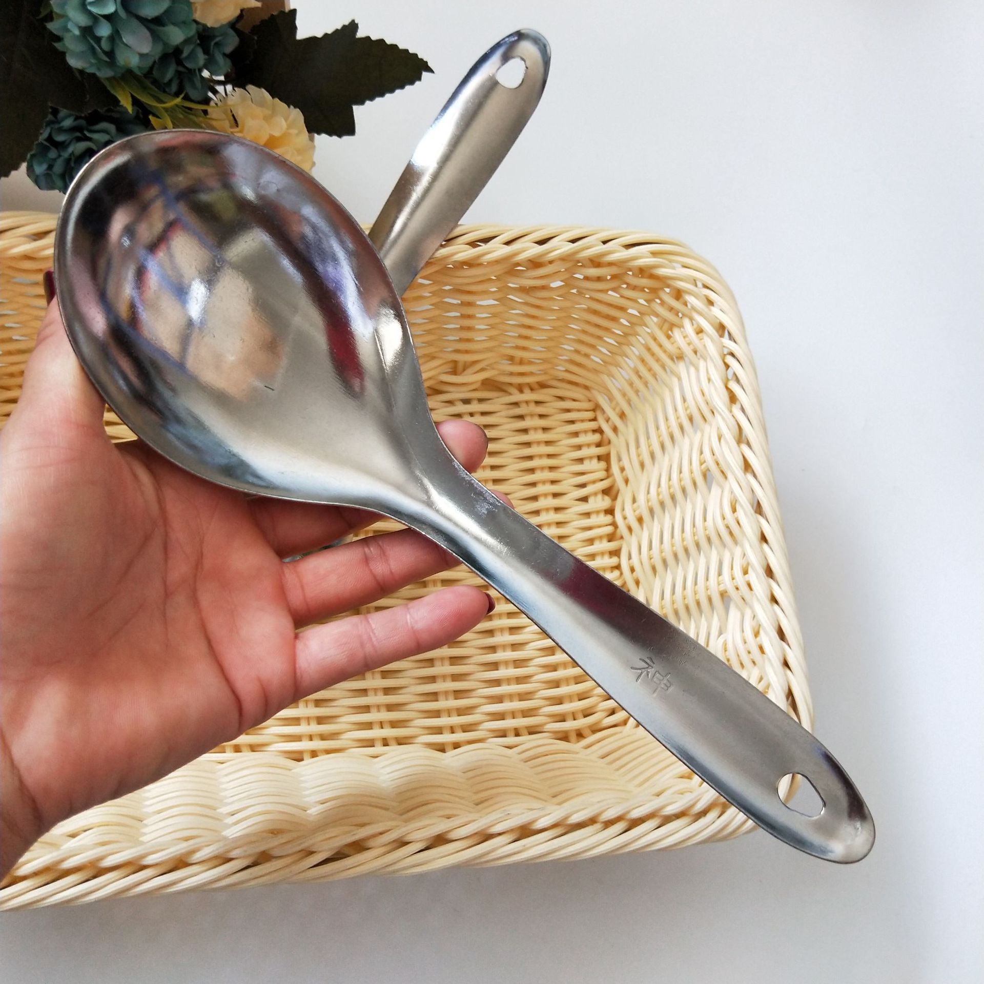 COMBO 2 MUỖNG CANH INOX loại bền rẻ