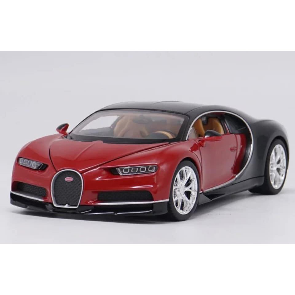 mô hình xe kim loại Bugatti Chiron 1: 24