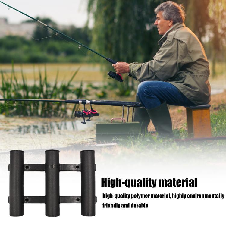 Rod Holder For Boats Storage 3 Tube Fishing Pole Holders Fishing Pole