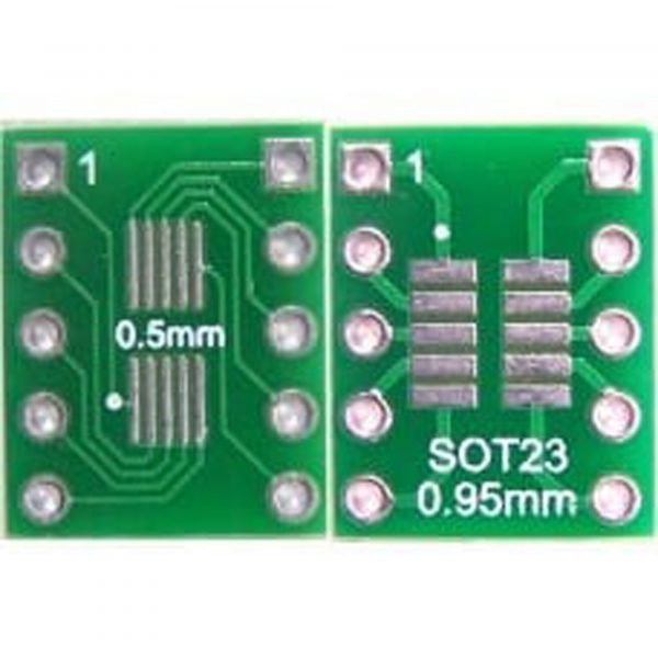 5cái Đế ra chân IC dán 10 chân - SOP10 to DIP10