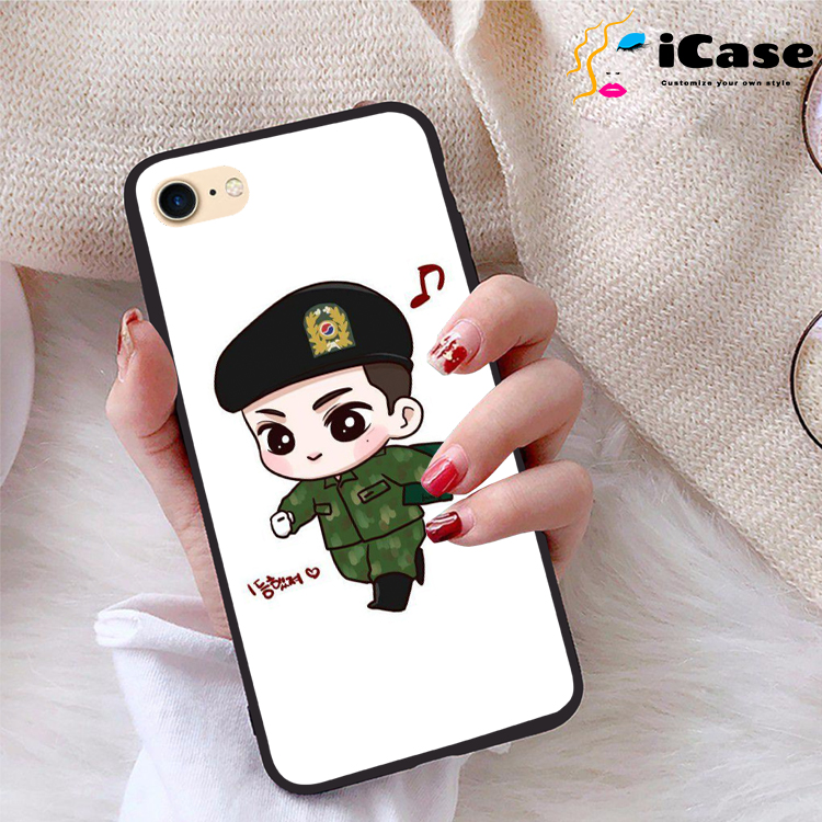 Ốp lưng iPhone 7 viền dẻo TPU BST Chibi