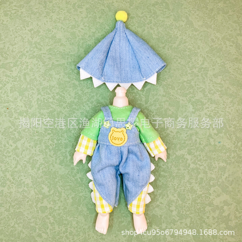Váy Đầm Búp Bê Baboliy 16cm Animedolls 638