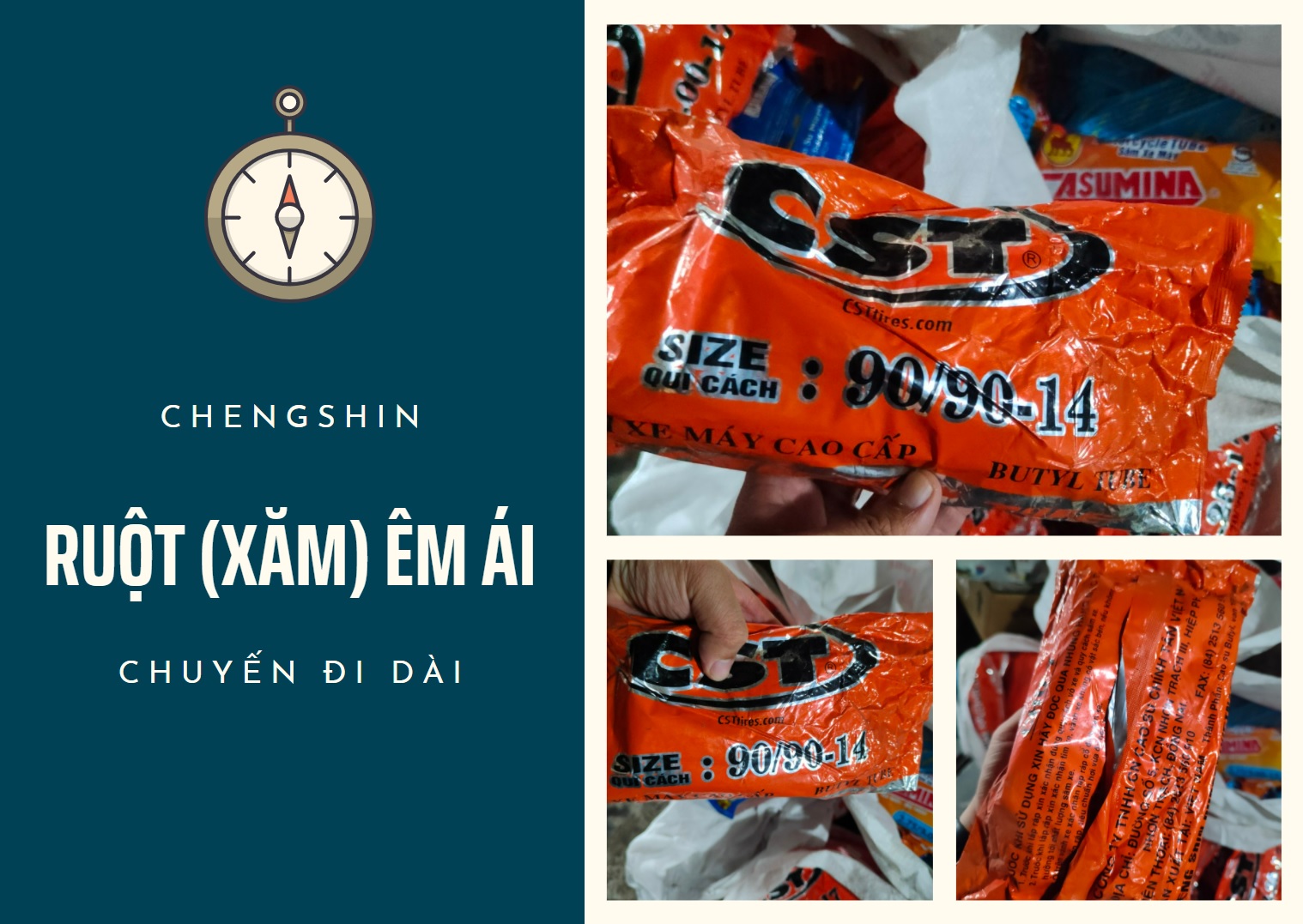 Ruột (xăm) CHENG SHIN 90/90-14