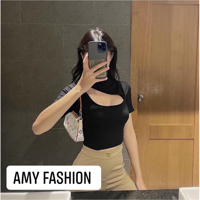 Áo croptop mới về, ÁO KHOÉT NGỰC