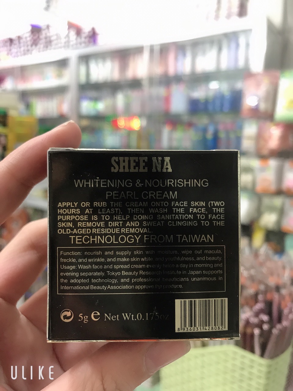 kem SHEE NA ( bông hồng đen ) dưỡng trắng da 5g/1 hủ