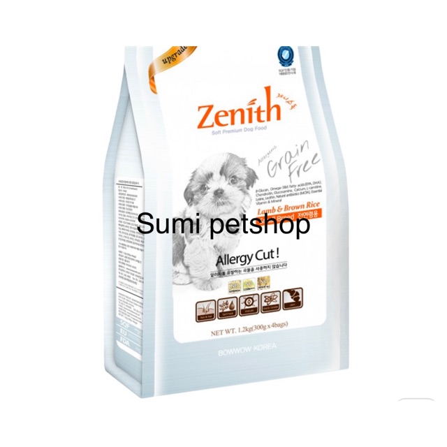 [HCM]Thức ăn hạt mềm cho chó nhỏ Zenith nhập khẩu Hàn Quốc 1.2kg chất lượng đảm bảo an toàn đến sức khỏe người sử dụng cam kết hàng đúng mô tả