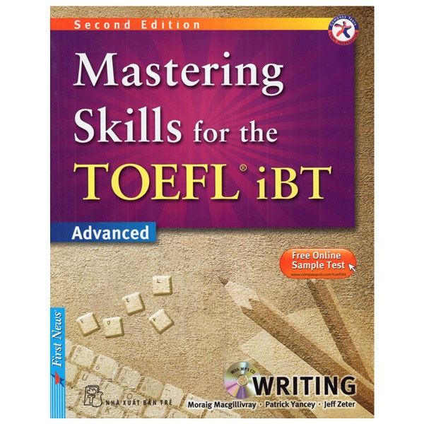 Fahasa - mastering skills for the toefl ibt writing - kèm 1 cd