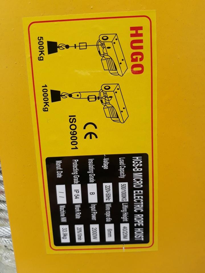 [Trả góp 0%] MÁY TỜI ĐIỆN 1 TẤN - PA1000 12M