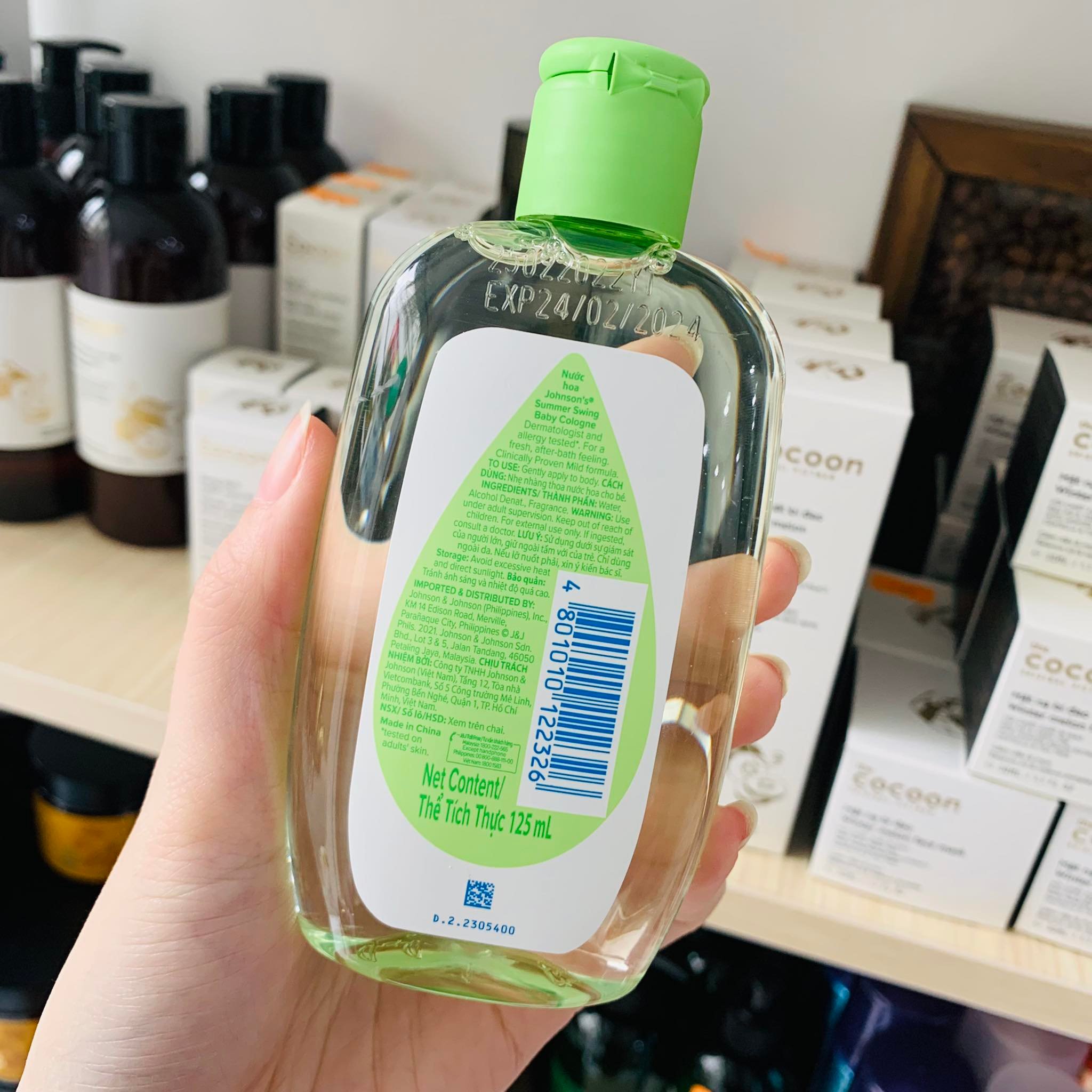 [SaigonScent] Nước hoa em bé Johnson's Baby Cologne 125mL