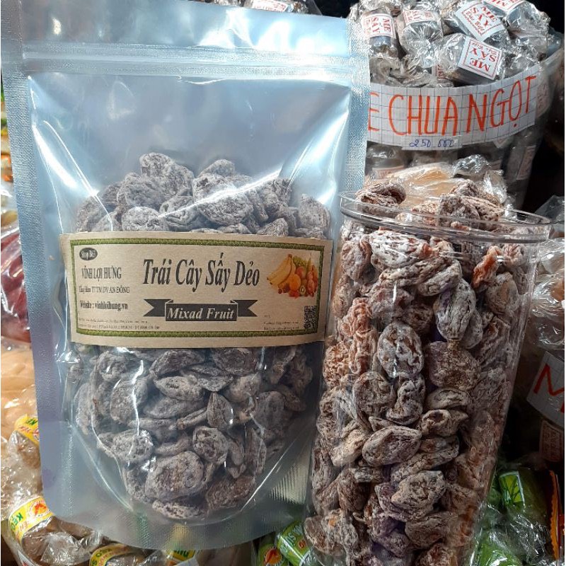 XÍ MUỘI CHUA MẶN NGỌT - ( Xí muội Thịt ) 100.GRAM