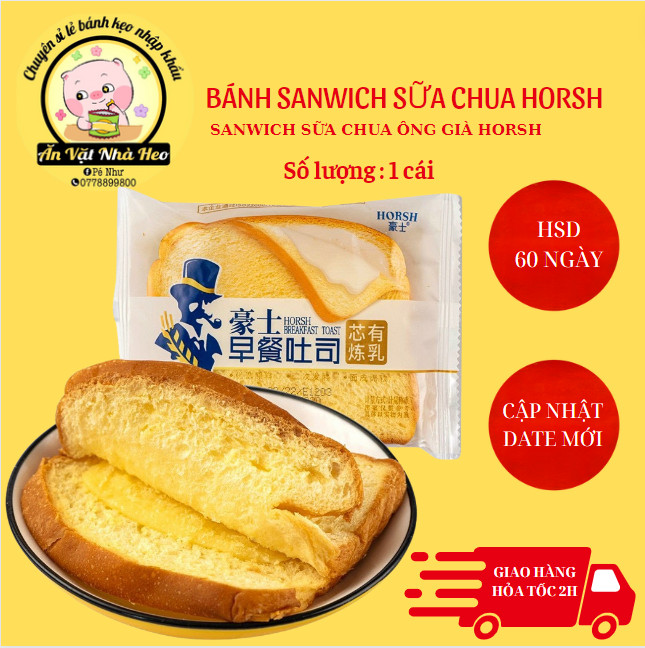 Bánh sanwich nhân sữa chua