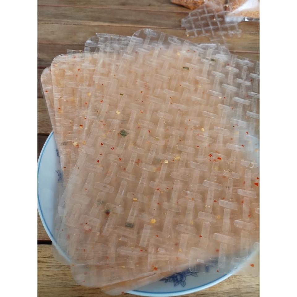 500g bánh tráng muối ớt vuông