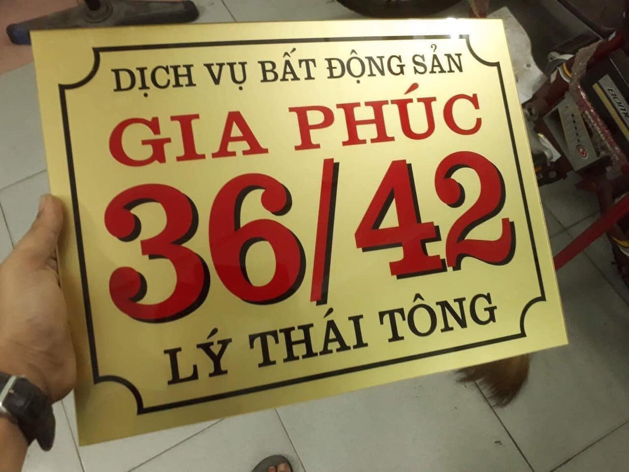 Bảng số nhà - Bảng số Phòng - Bảng phòng ban - Thiết kế theo yêu cầu - Chât liệu mica - giao hàng nhanh HCM