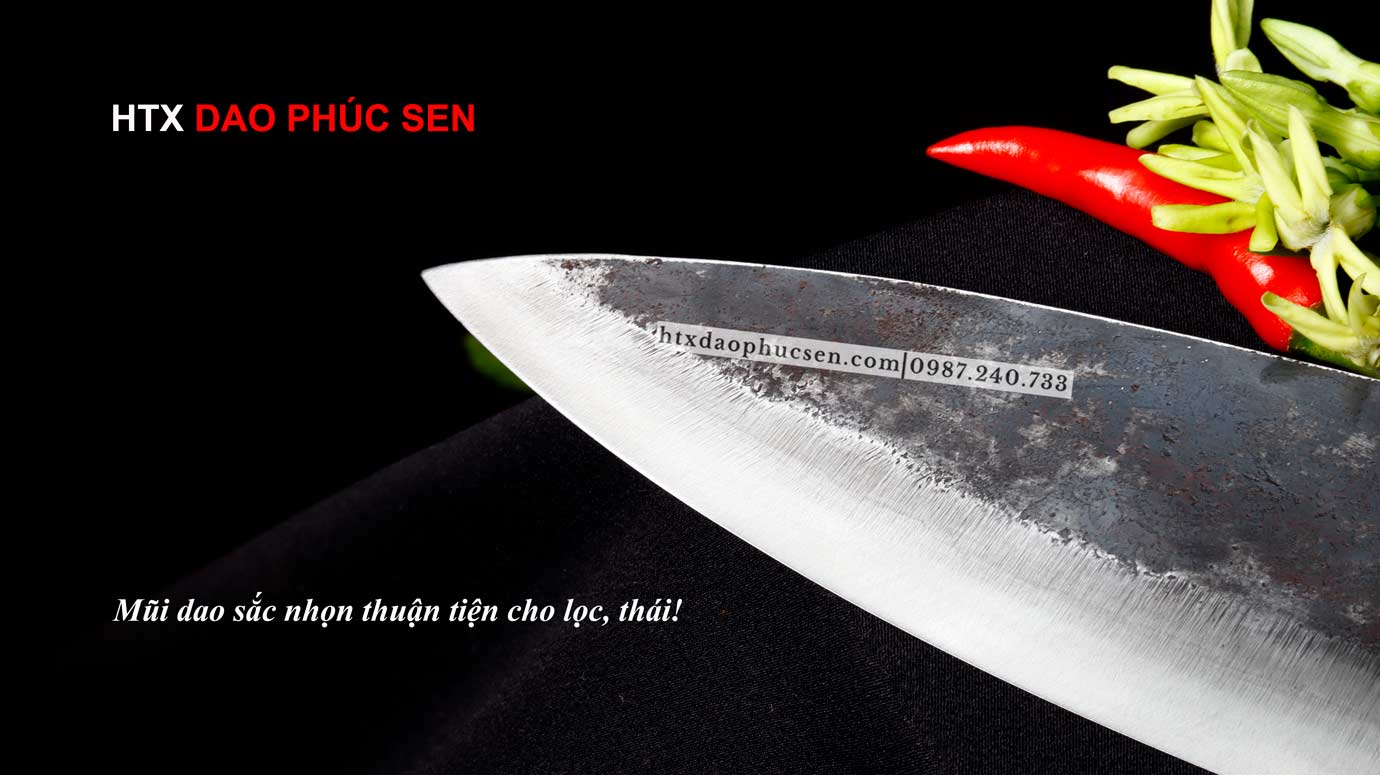Hand-Forged Deba Knife N12Dd